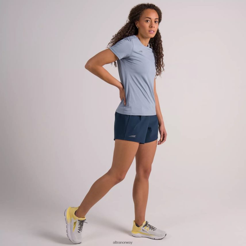 altra norge kvinner kjerne kortermet tee ashley blå lyng kvinner BD82B2210