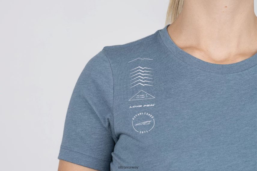 altra norge kvinner legend kortermet blå kvinner BD82B2225