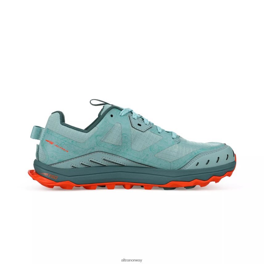 altra norge kvinner lone peak 6 støvete blågrønn kvinner BD82B2100
