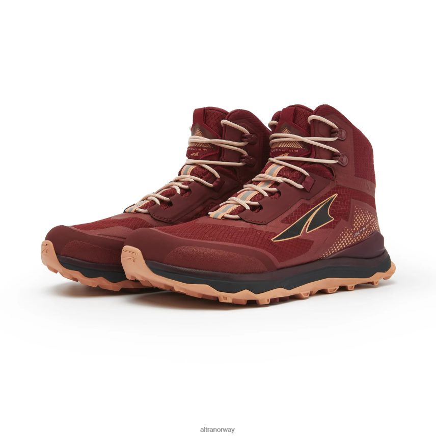 altra norge kvinner lone peak all-wthr mid rødbrun kvinner BD82B2142