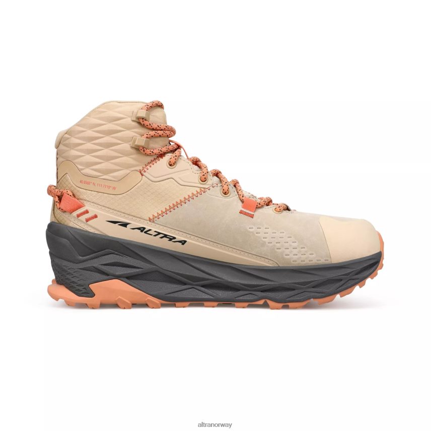 altra norge kvinner olympus 5 fottur mid gtx sand kvinner BD82B2114