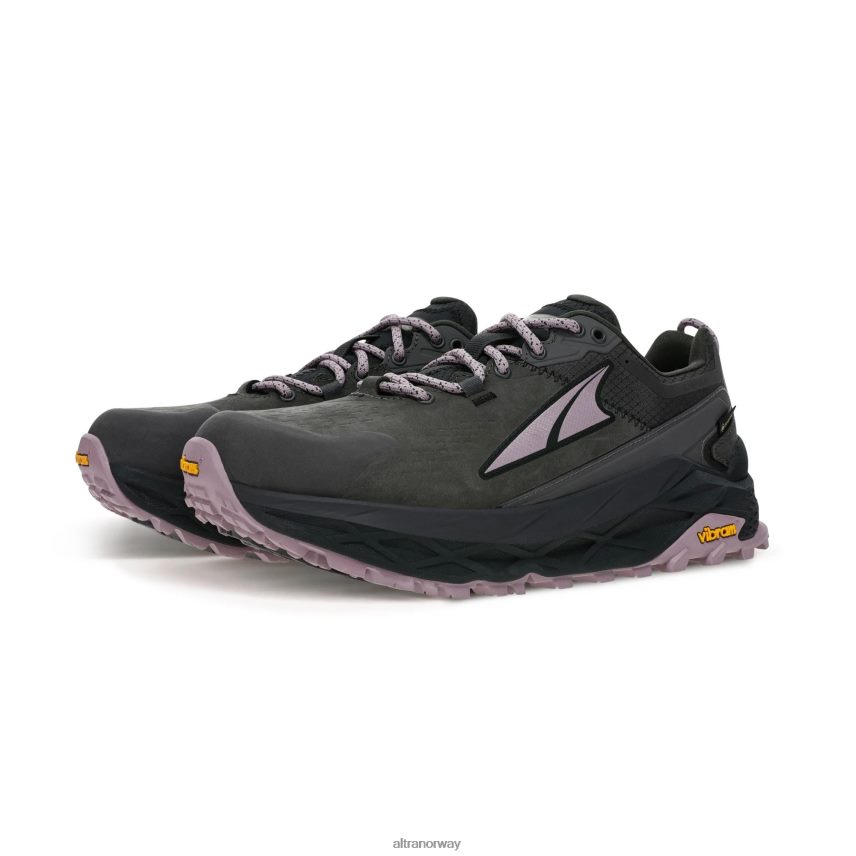 altra norge kvinner olympus 5 hike lav gtx grå-svart kvinner BD82B2112