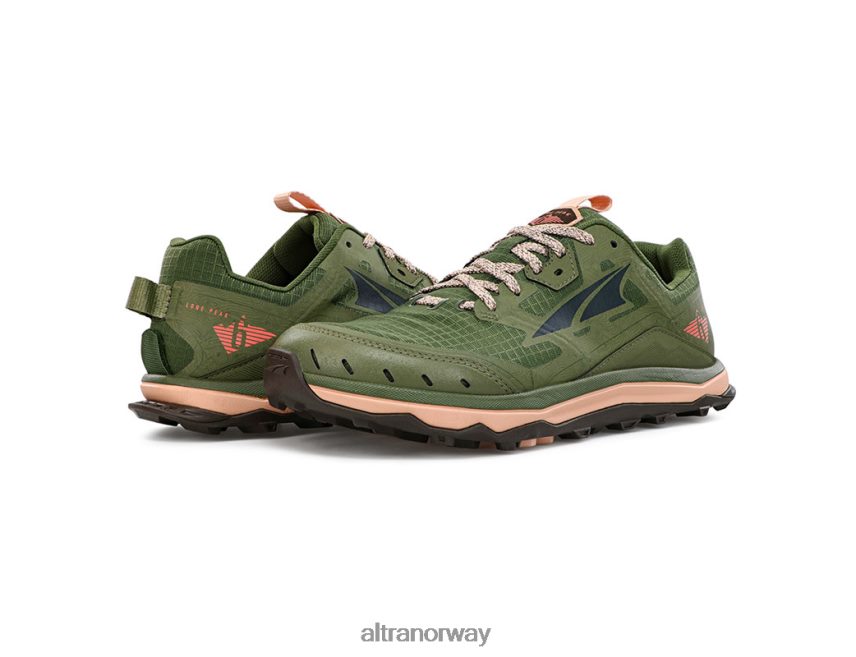 altra norge lone peak 6 kvinne støvete oliven kvinner BD82B2449