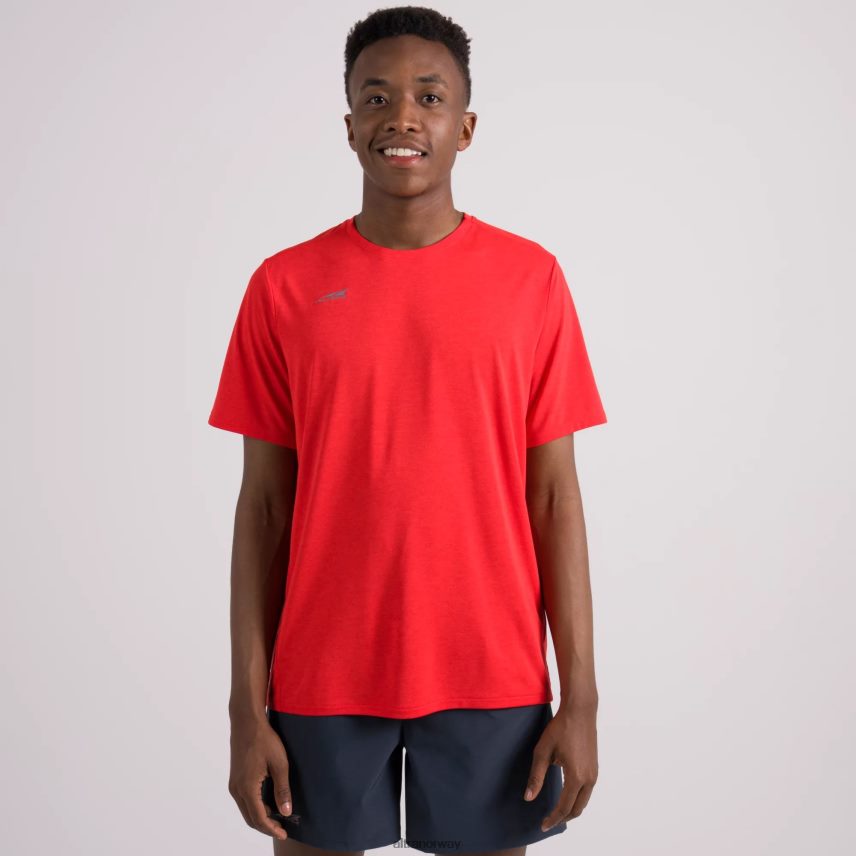 altra norge menn kjerne kortermet tee ildrød lyng menn BD82B2337