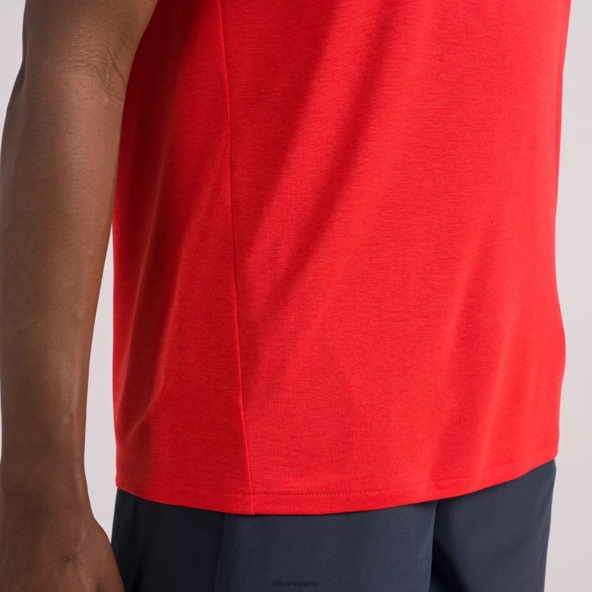 altra norge menn kjerne kortermet tee ildrød lyng menn BD82B2337