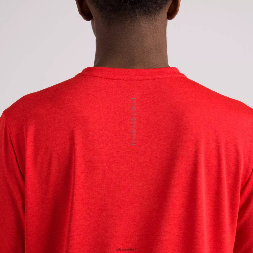 altra norge menn kjerne kortermet tee ildrød lyng menn BD82B2337