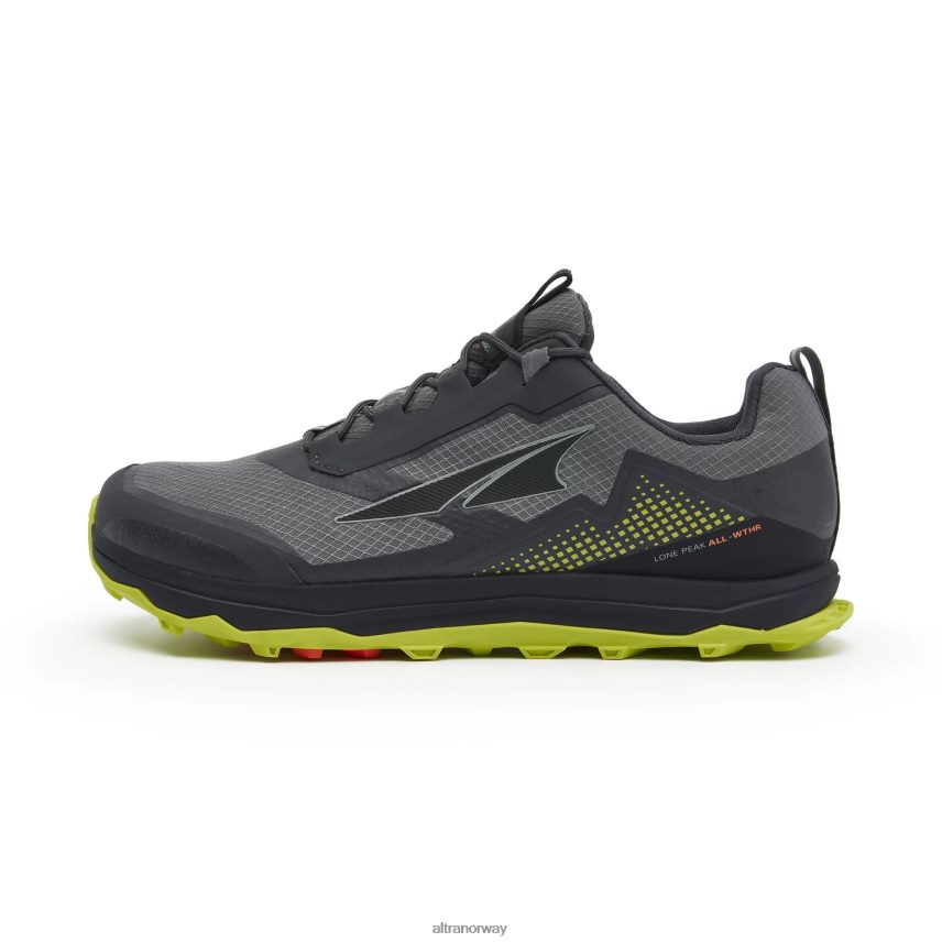altra norge menn lone peak all-wthr lav grå-lime menn BD82B2269
