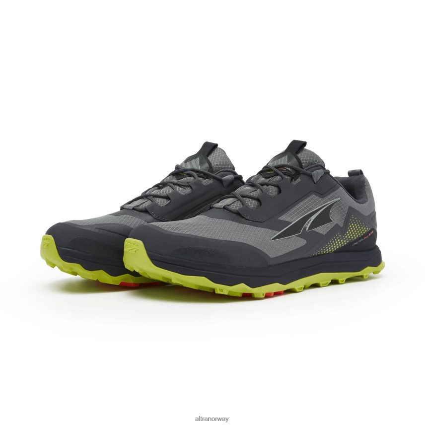 altra norge menn lone peak all-wthr lav grå-lime menn BD82B2269