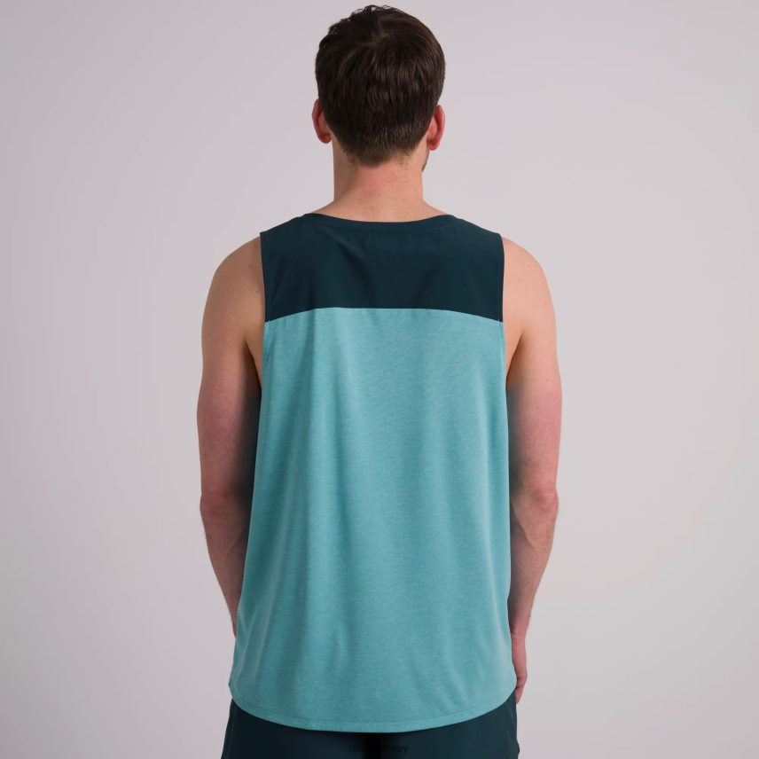 altra norge menn vanish tank top delphinium blue heather menn BD82B2335
