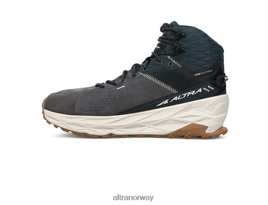 altra norge olympus 5 fottur mid gtx svart-grå menn BD82B2433