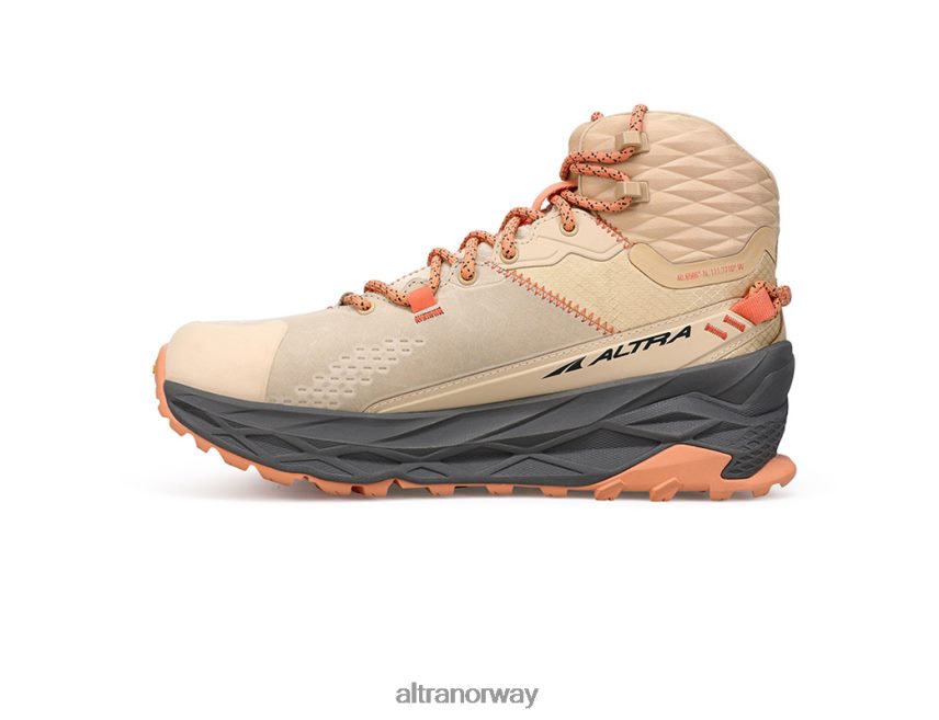altra norge olympus 5 fottur midt gtx i sand kvinner BD82B2537