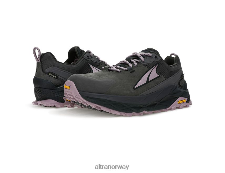 altra norge olympus fottur lav gtx kvinne i gry-blk kvinner BD82B2535