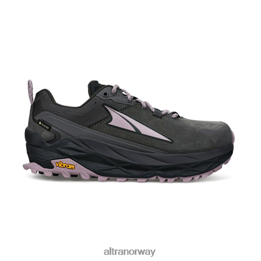 altra norge dame olympus 5 hike lav gtx grå svart kvinner BD82B243